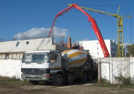 Statii de betoane Braila cu transport CIFE si pompa de beton